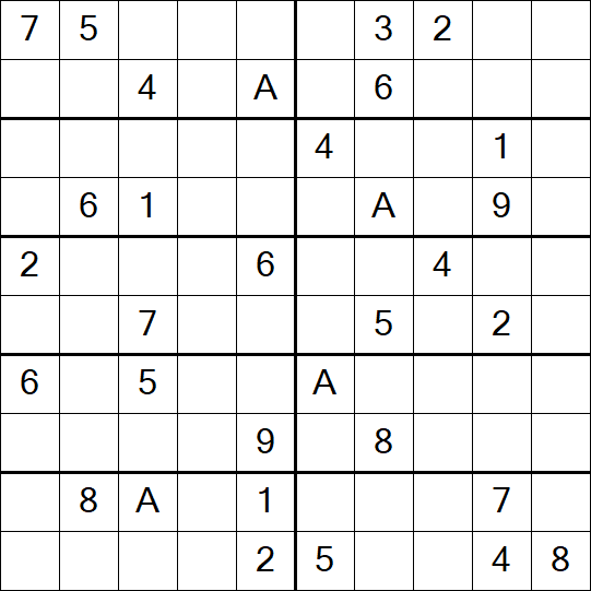 Sudoku 10x10 - Hard