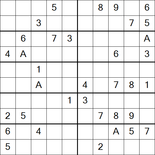 Sudoku 10x10 - Difícil