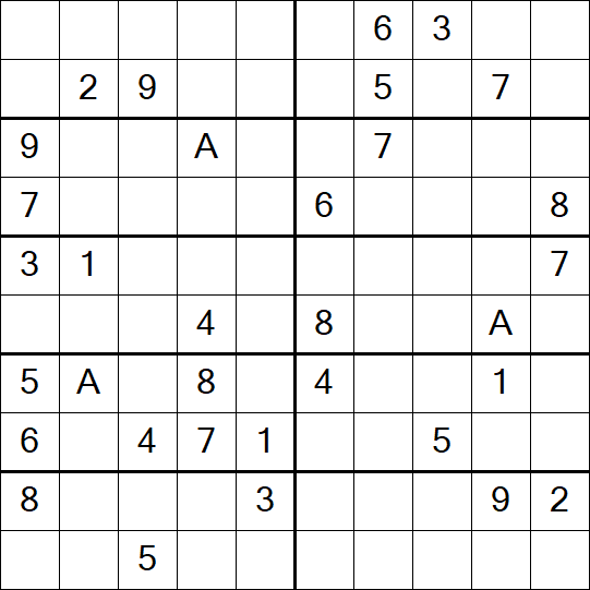 Sudoku 10x10 - Hard