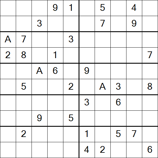 Sudoku 10x10 - Hard