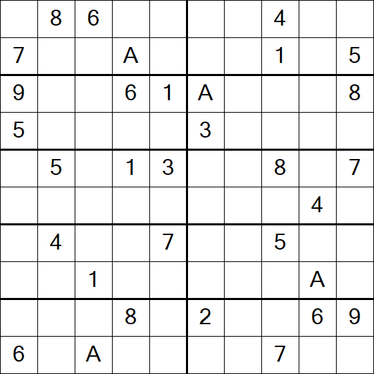 Sudoku 10x10 - Hard