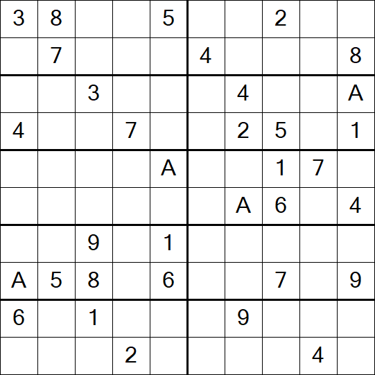 Sudoku 10x10 - Hard
