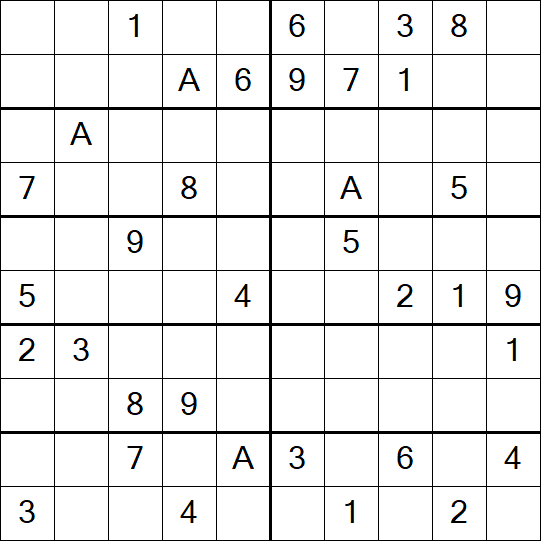 Sudoku 10x10 - Hard