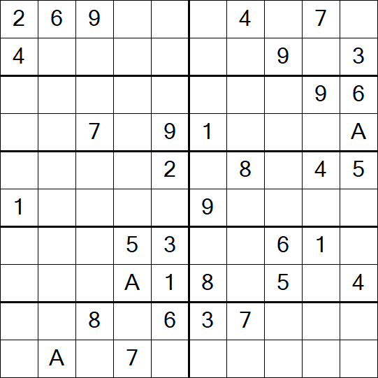 Sudoku 10x10 - Hard