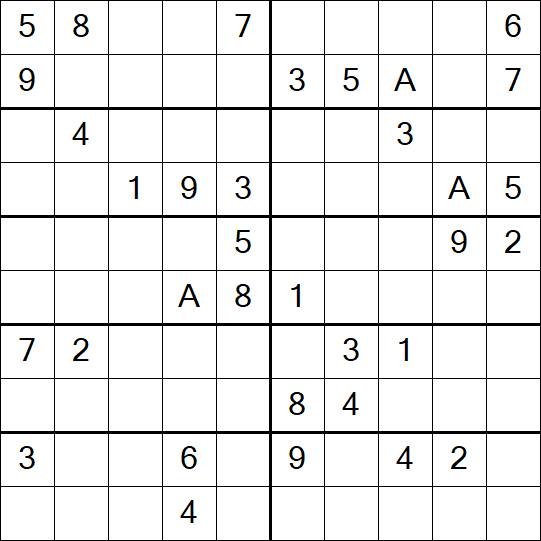 Sudoku 10x10 - Difícil