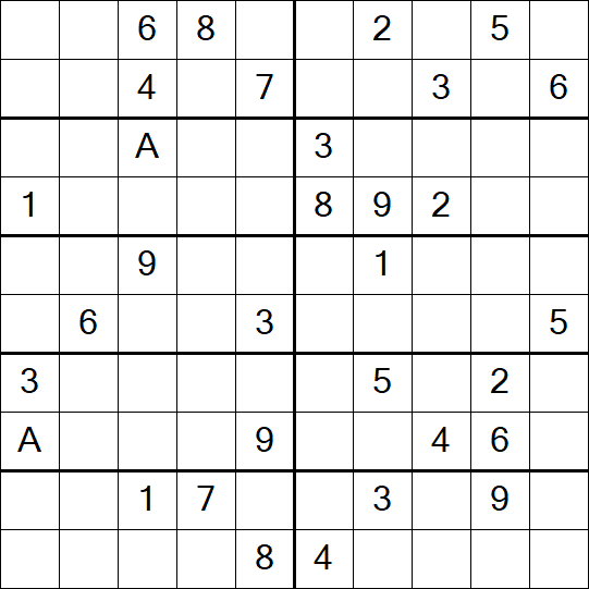 Sudoku 10x10 - Hard