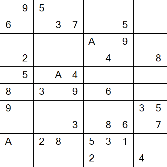 Sudoku 10x10 - Hard