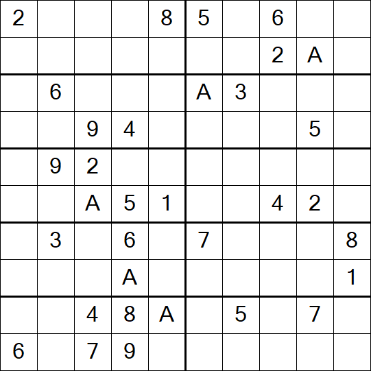 Sudoku 10x10 - Hard