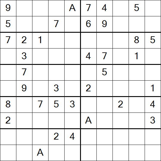 Sudoku 10x10 - Hard