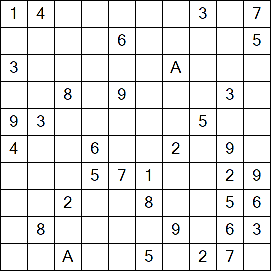 Sudoku 10x10 - Hard