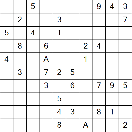 Sudoku 10x10 - Difícil