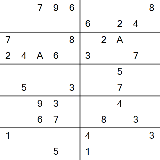 Sudoku 10x10 - Hard
