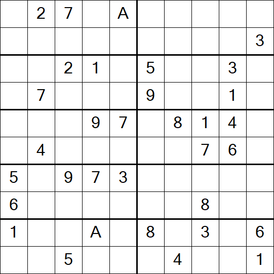 Sudoku 10x10 - Difficile