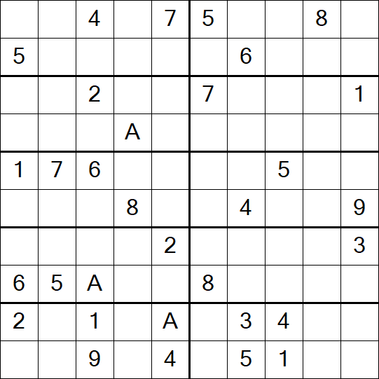 Sudoku 10x10 - Difficile