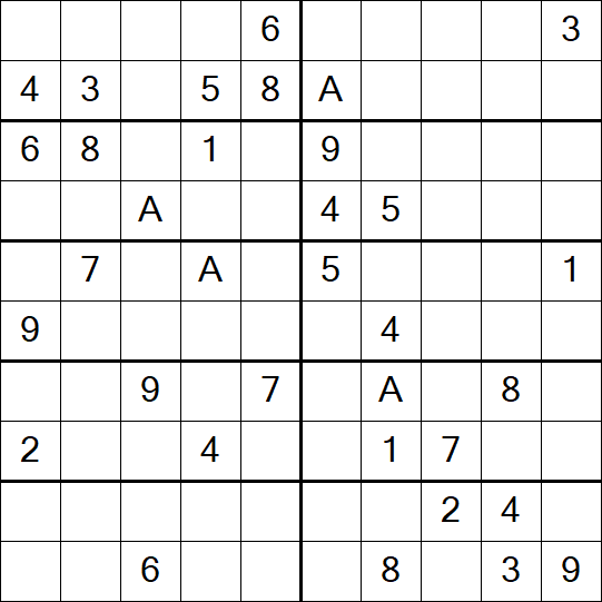 Sudoku 10x10 - Difficile