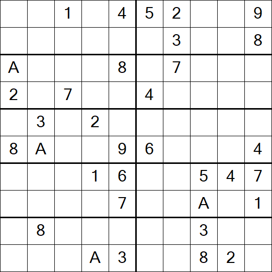 Sudoku 10x10 - Difficile