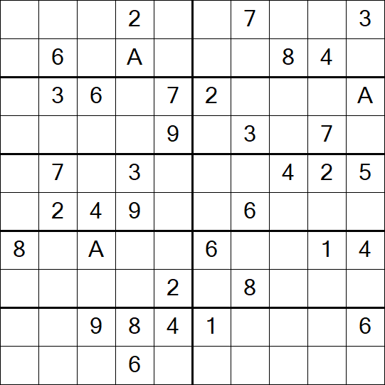 Sudoku 10x10 - Medium