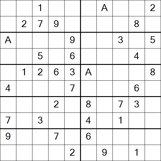 Sudoku 10x10 - Moyen