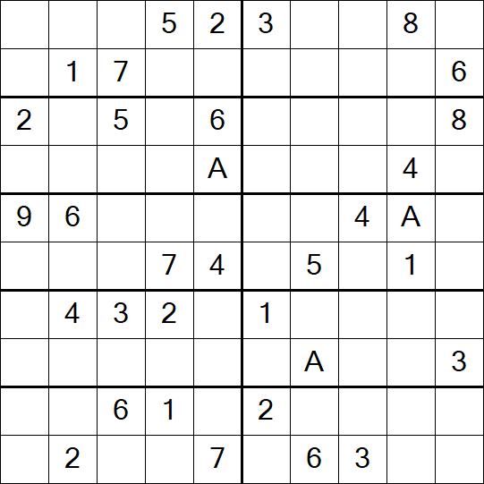 Sudoku 10x10 - Moyen