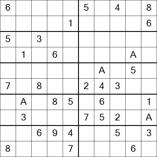 Sudoku 10x10 - Moyen