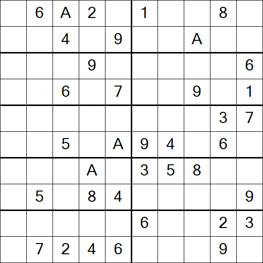 Sudoku 10x10 - Moyen
