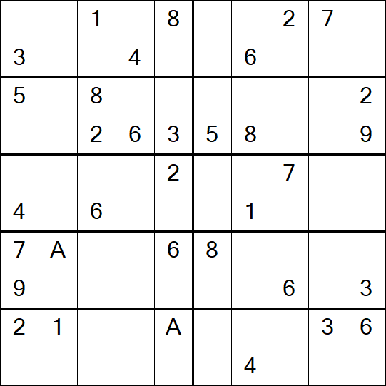 Sudoku 10x10 - Moyen