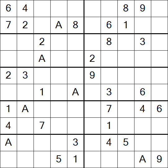Sudoku 10x10 - Medium