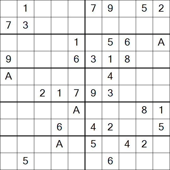 Sudoku 10x10 - Moyen
