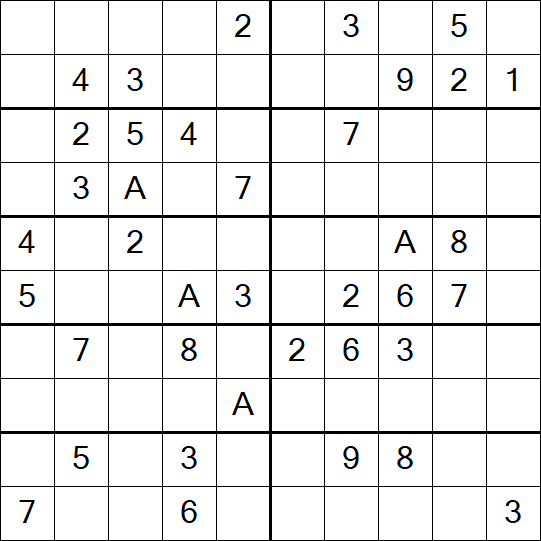 Sudoku 10x10 - Moyen