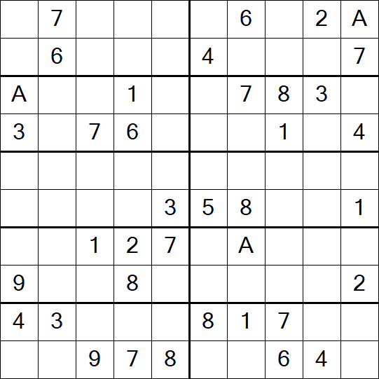 Sudoku 10x10 - Médio