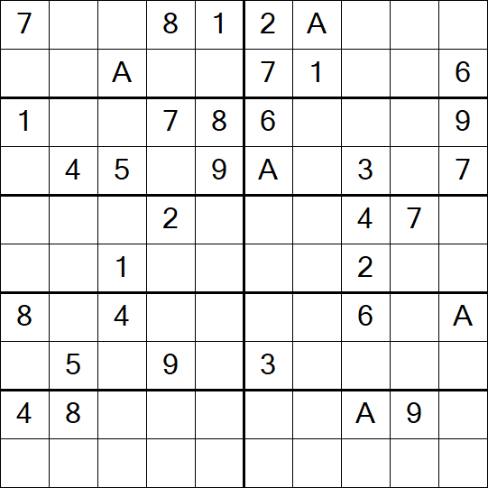Sudoku 10x10 - Médio
