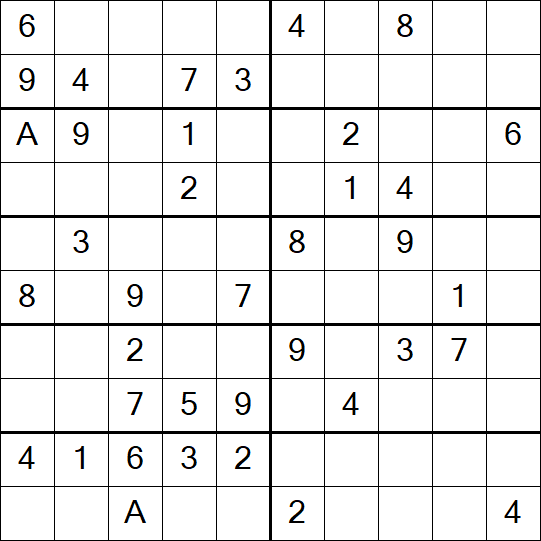 Sudoku 10x10 - Médio