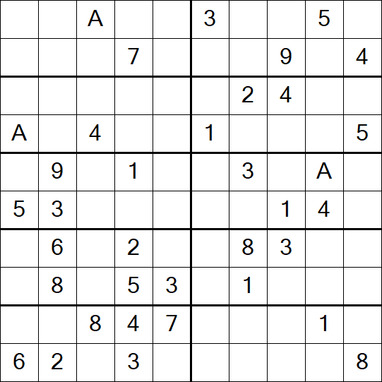 Sudoku 10x10 - Médio