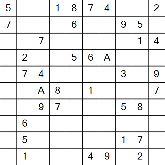 Sudoku 10x10 - Médio