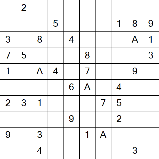 Sudoku 10x10 - Médio