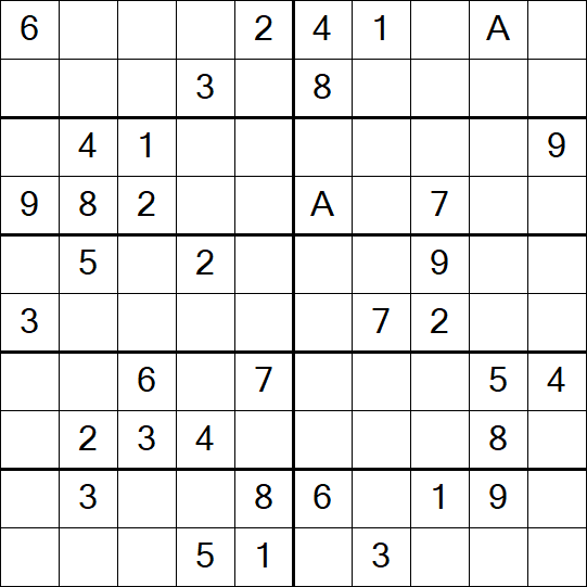 Sudoku 10x10 - Medium