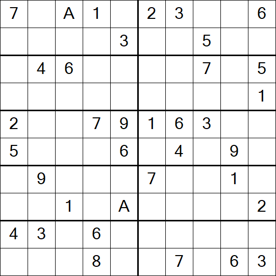 Sudoku 10x10 - Medium