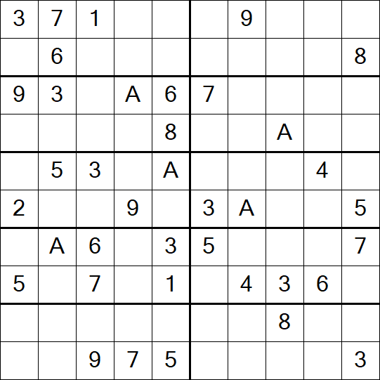 Sudoku 10x10 - Medium