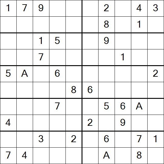 Sudoku 10x10 - Medium