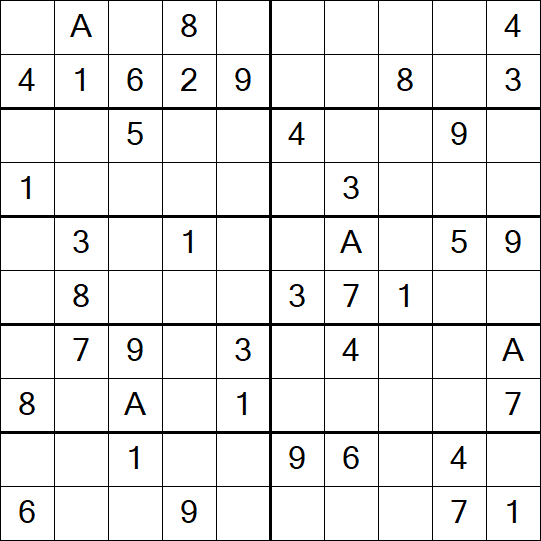 Sudoku 10x10 - Medium