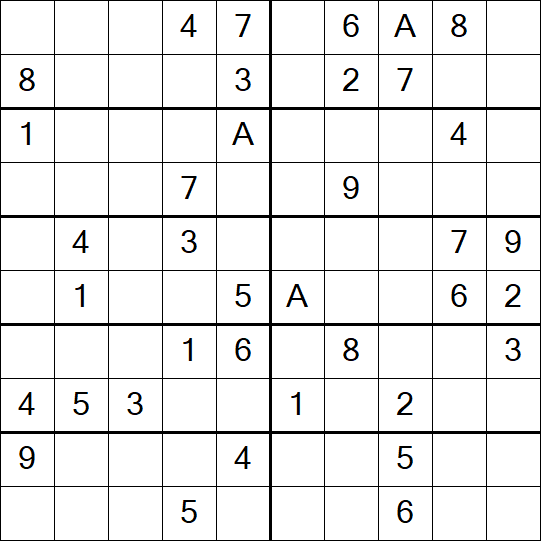 Sudoku 10x10 - Medium