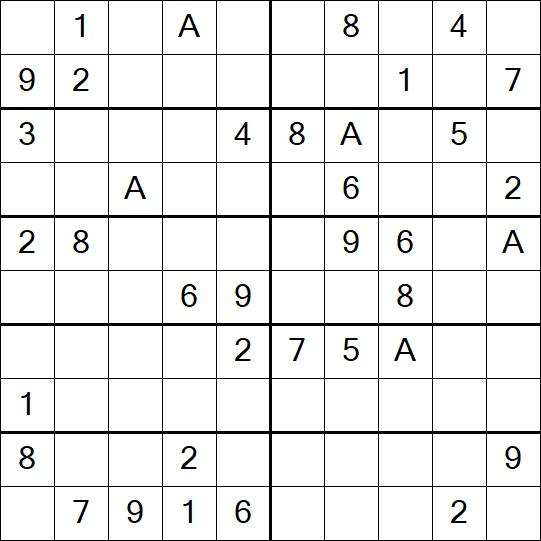 Sudoku 10x10 - Medium