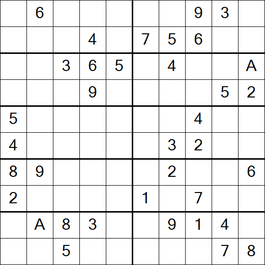 Sudoku 10x10 - Medium