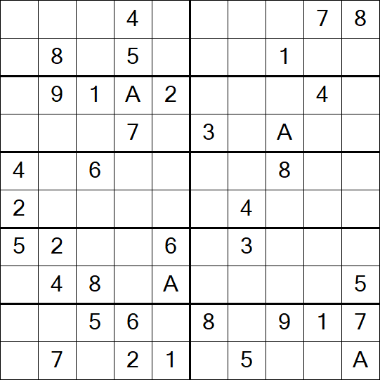 Sudoku 10x10 - Médio