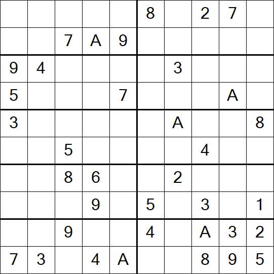 Sudoku 10x10 - Médio