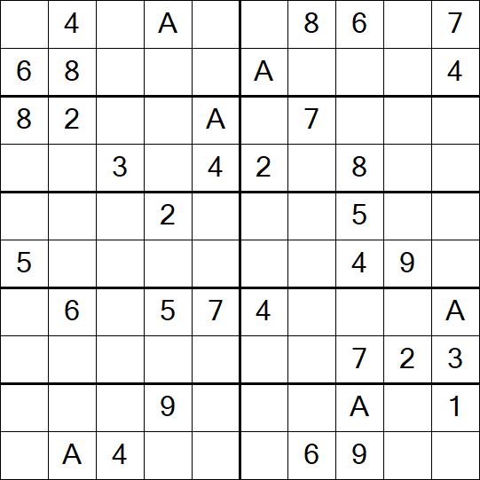 Sudoku 10x10 - Médio