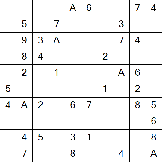 Sudoku 10x10 - Médio