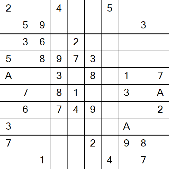 Sudoku 10x10 - Médio