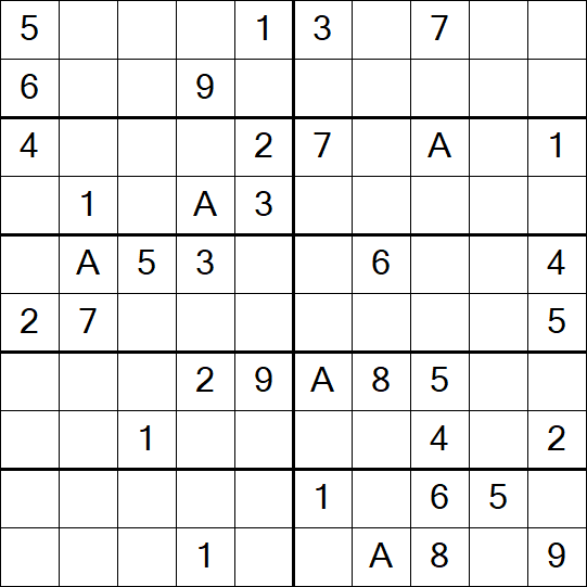 Sudoku 10x10 - Médio