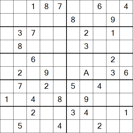 Sudoku 10x10 - Médio